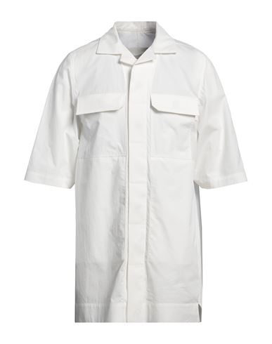Rick Owens Man Shirt White Size 38 Cotton