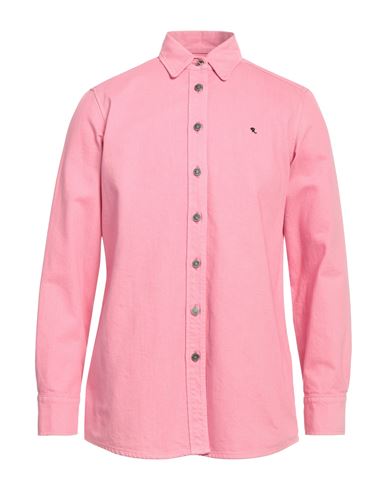 Raf Simons Woman Denim Shirt Pink Size L Cotton