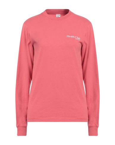 Sporty And Rich Sporty & Rich Woman T-shirt Coral Size Xs Cotton In Red
