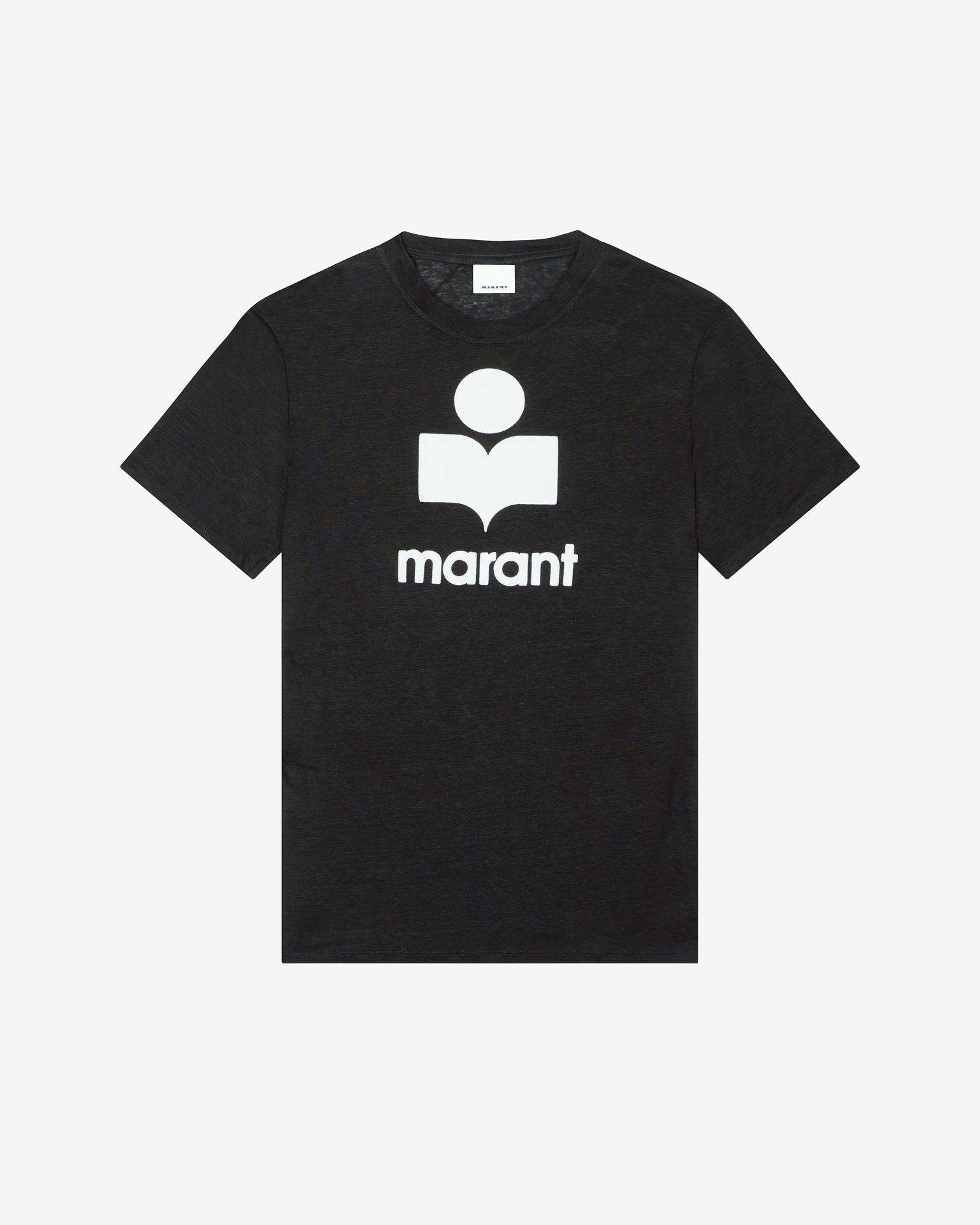 Shop Isabel Marant Karman Logo Tee-shirt In Black