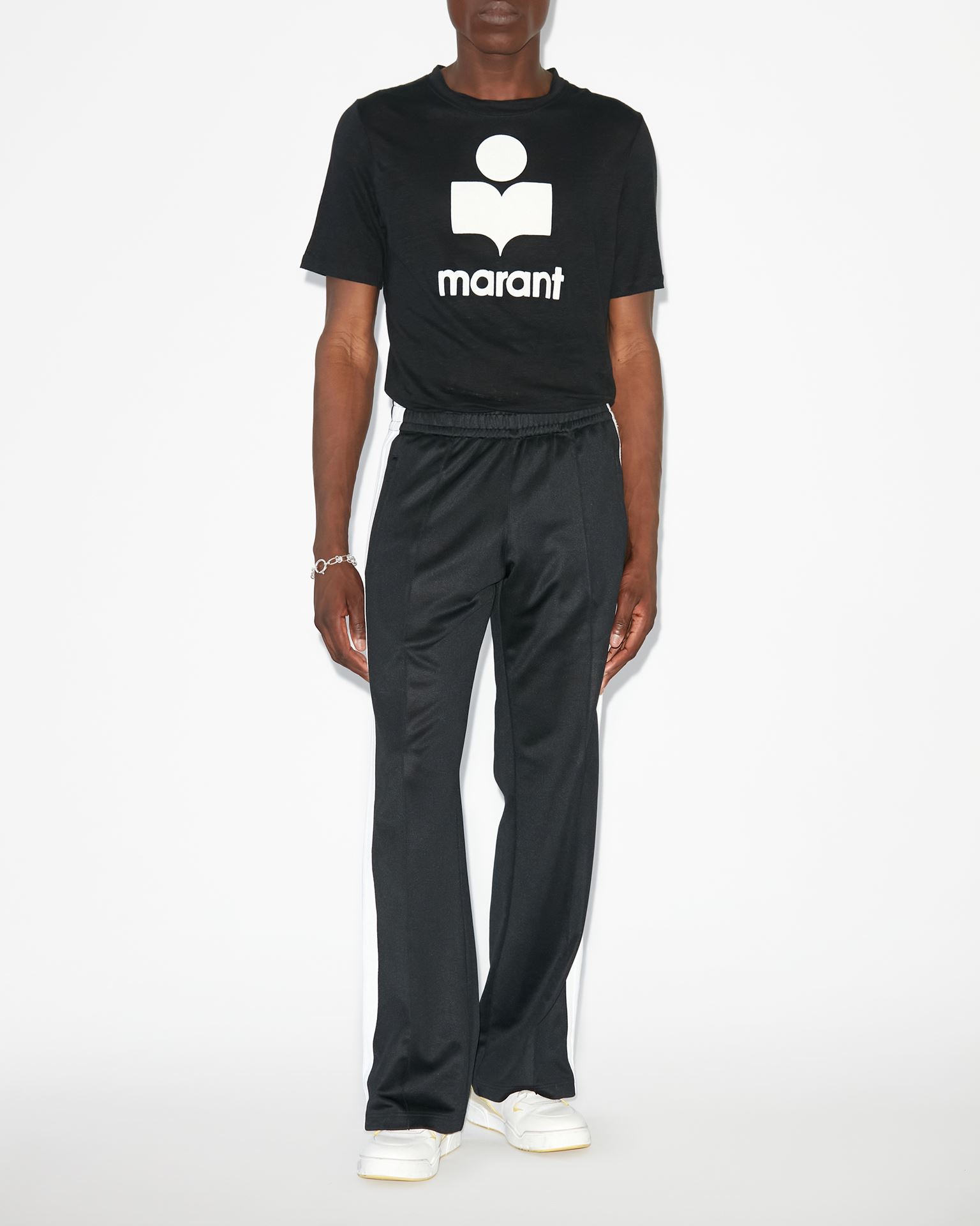 Isabel Marant, Tee-shirt A Logo Karman - Homme - Noir