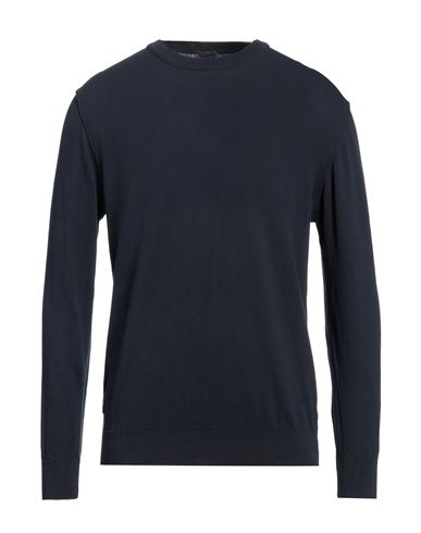 Shop Blauer Man Sweater Navy Blue Size Xl Cotton