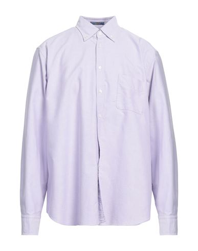 B.d.baggies B. D.baggies Man Shirt Light Purple Size Xxl Cotton