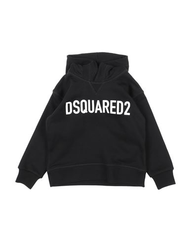 Dsquared2 Toddler Sweatshirt Black Size 6 Cotton In Black