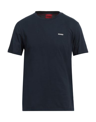 Hugo Man T-shirt Midnight Blue Size S Cotton