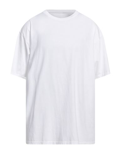 Mm6 Maison Margiela Man T-shirt White Size Xxl Cotton
