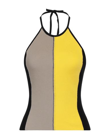 Sunnei Woman Top Yellow Size M Cotton