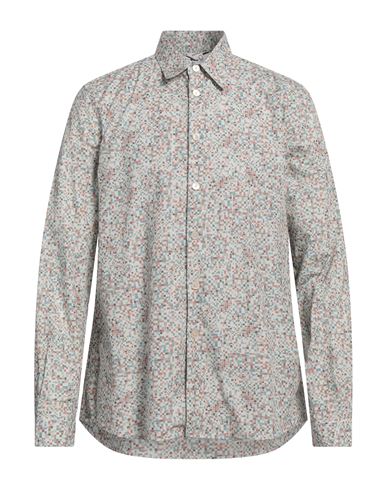 Ps By Paul Smith Ps Paul Smith Man Shirt Sage Green Size Xl Cotton