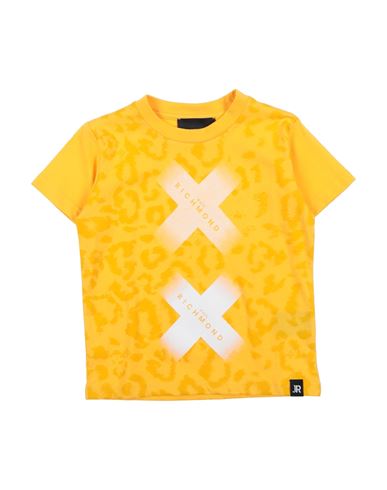 Shop John Richmond Toddler Boy T-shirt Mandarin Size 6 Cotton