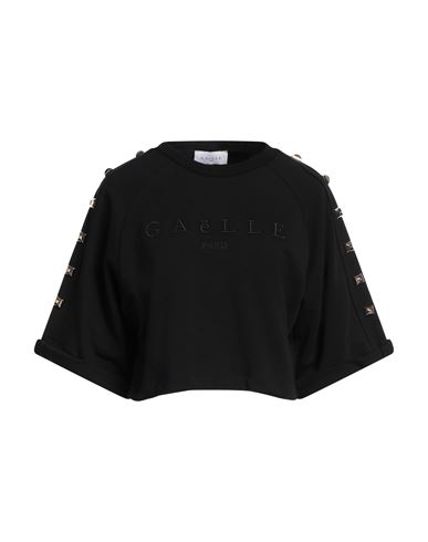 Gaelle Paris Gaëlle Paris Woman Sweatshirt Black Size 1 Cotton In Black