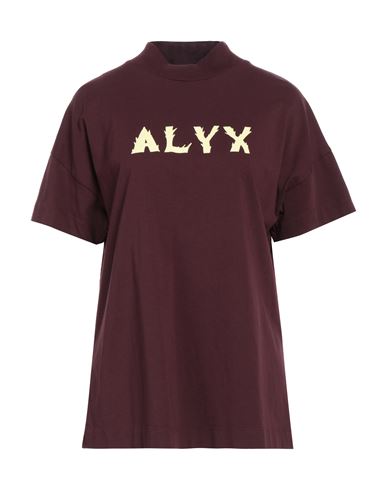 Alyx 1017  9sm Woman T-shirt Deep Purple Size M Cotton