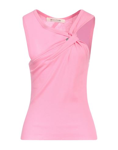 Shop Alyx 1017  9sm Woman Top Pink Size L Organic Cotton