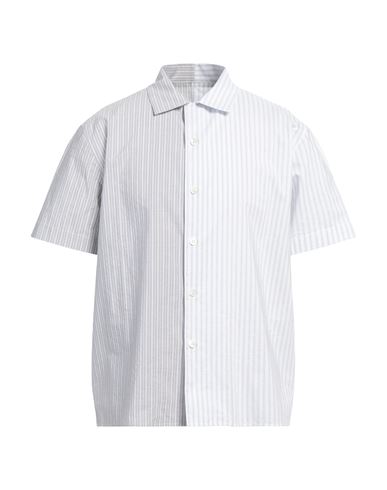 Mm6 Maison Margiela Man Shirt Grey Size 40 Cotton