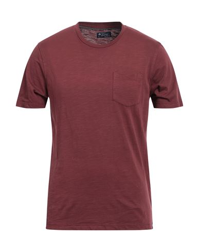 Impure Man T-shirt Burgundy Size M Cotton In Red