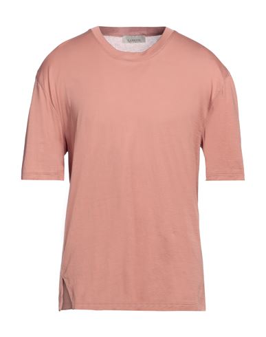 Laneus Man T-shirt Pastel Pink Size Xl Cotton