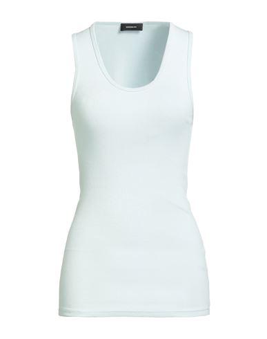 Wardrobe.nyc Wardrobe. Nyc Woman Tank Top Sky Blue Size M Cotton In Blue