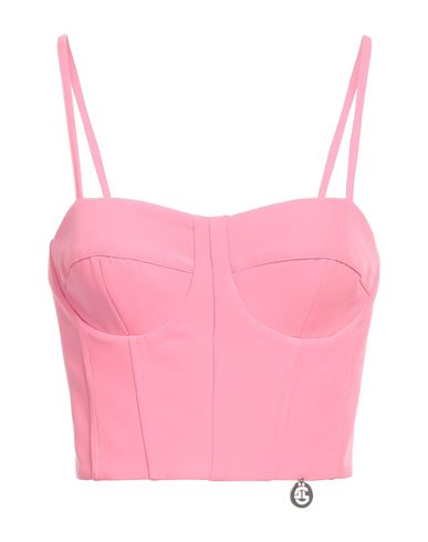 Gaelle Paris Gaëlle Paris Woman Top Pink Size 8 Polyester, Elastane In Pink