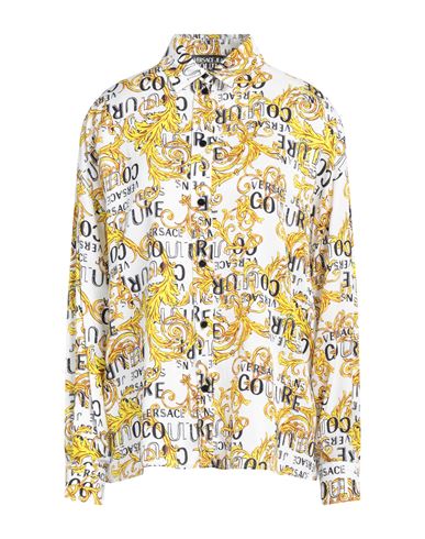 Versace Jeans Couture Woman Shirt White Size 6 Viscose