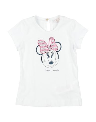 Shop Monnalisa Toddler Girl T-shirt White Size 3 Cotton