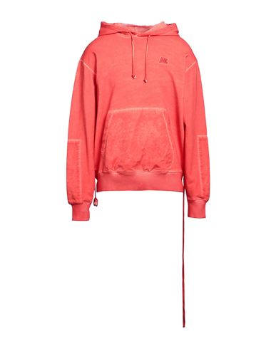 Shop Helmut Lang Man Sweatshirt Tomato Red Size M Cotton