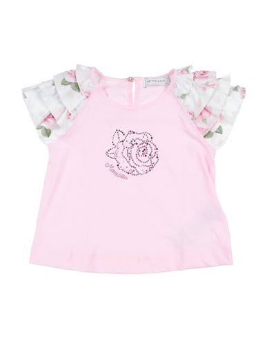 Shop Monnalisa Toddler Girl T-shirt Pink Size 3 Cotton