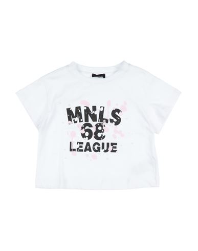 Monnalisa Toddler Girl T-shirt White Size 7 Cotton In White