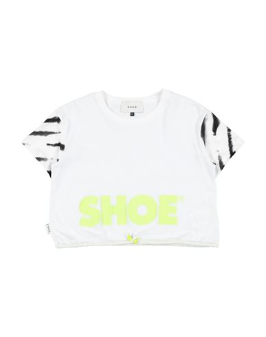 Shop Shoe® Shoe Toddler Girl T-shirt White Size 6 Cotton