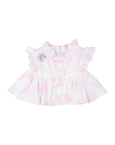 Shop Monnalisa Newborn Girl Shirt Pink Size 3 Cotton