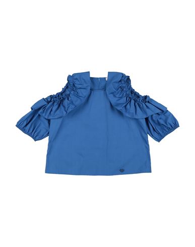 Shop Monnalisa Toddler Girl T-shirt Blue Size 7 Paper