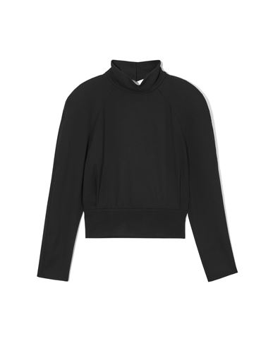 Cos Woman Top Black Size 14 Wool