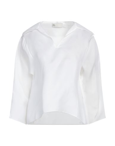 Tory Burch Woman Top White Size 6 Silk In White