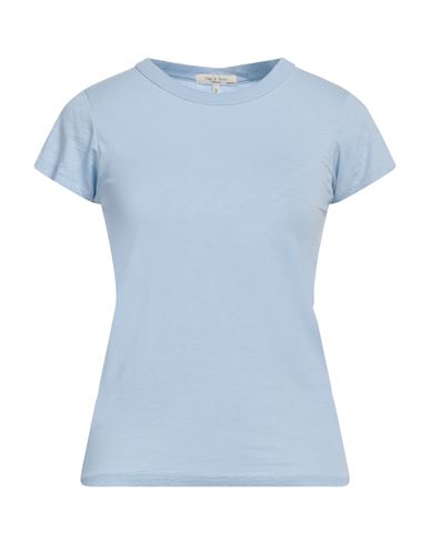Rag & Bone The Slub Short Sleeve Tee In Blue