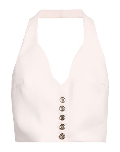 Pinko Woman Top Light Pink Size 10 Polyester, Elastane In Pink