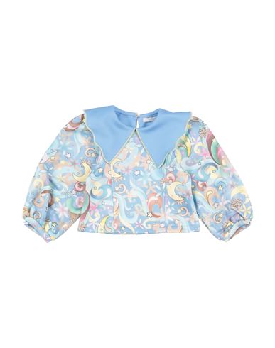 Shop Miss Grant Toddler Girl Sweatshirt Light Blue Size 6 Polyester, Cotton