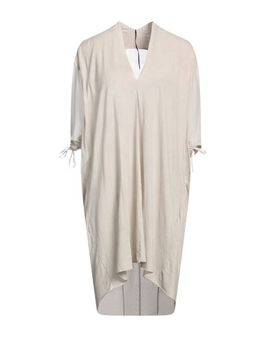 Masnada Woman Top Beige Size 2 Cotton, Silk