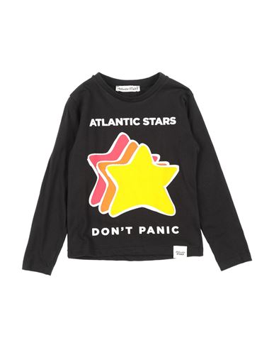 Shop Atlantic Stars Toddler Boy T-shirt Black Size 4 Cotton