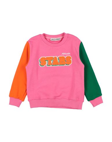 Shop Atlantic Stars Toddler Girl Sweatshirt Fuchsia Size 6 Cotton In Pink