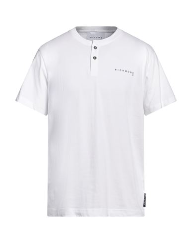 Richmond X Man T-shirt White Size Xxl Cotton