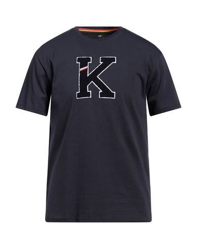 Kejo Man T-shirt Midnight Blue Size Xxl Cotton