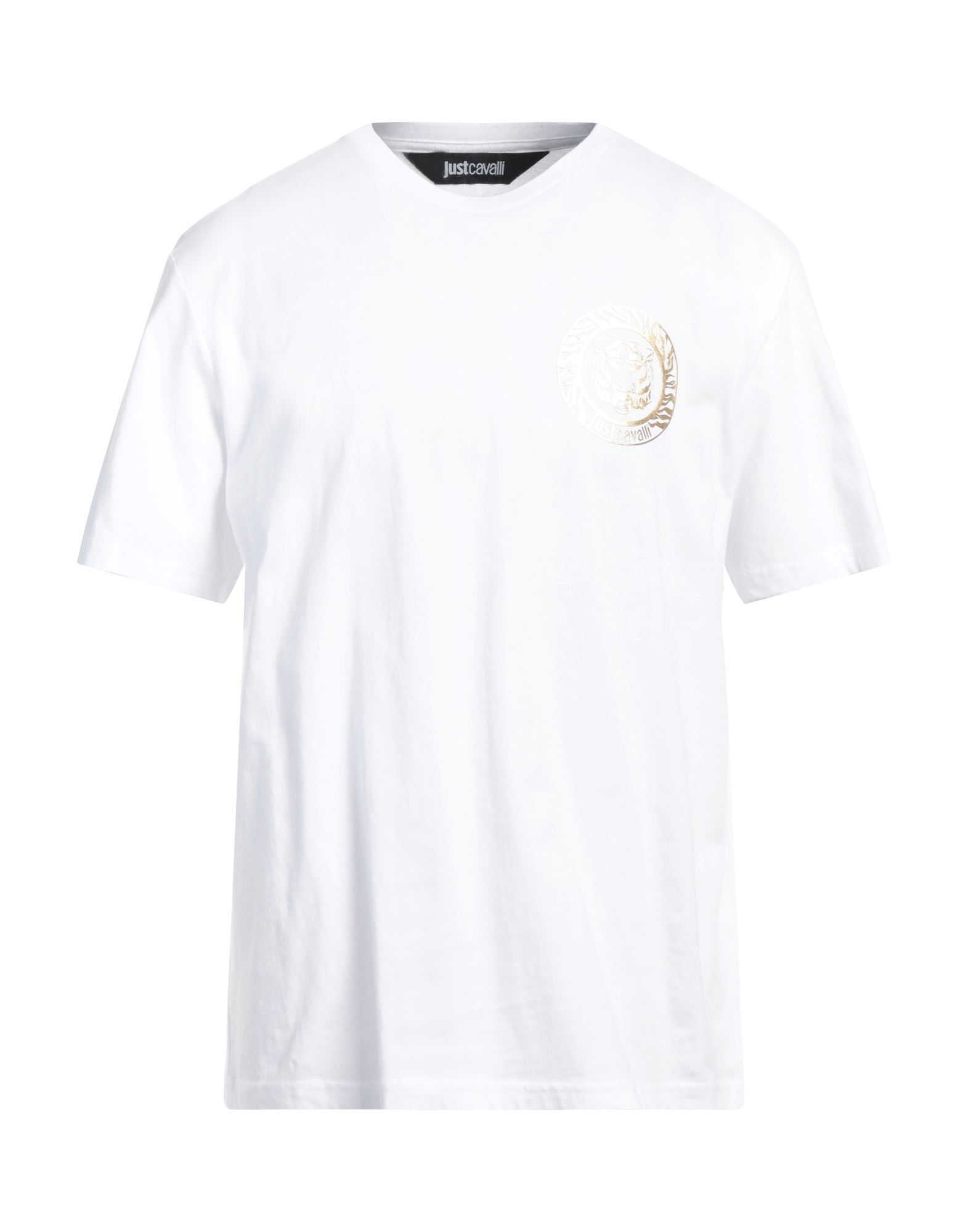 Tシャツ・カットソー JUST CAVALLI Men T-shirt White 76OAHG15CJ318 003 Tシャツ・カットソー JUST CAVALLI Men T-shirt White