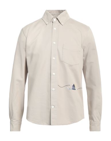 Nick Fouquet Man Shirt Light Grey Size 38 Cotton