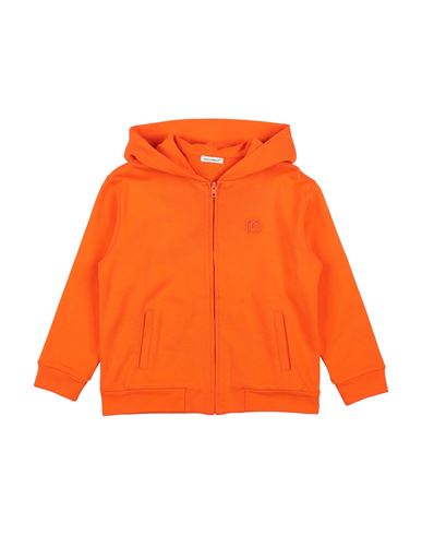 Dolce & Gabbana Toddler Boy Sweatshirt Orange Size 5 Cotton, Viscose In Orange