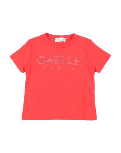 Gaelle Paris Gaëlle Paris Toddler Girl T-shirt Red Size 4 Cotton, Elastane In Red