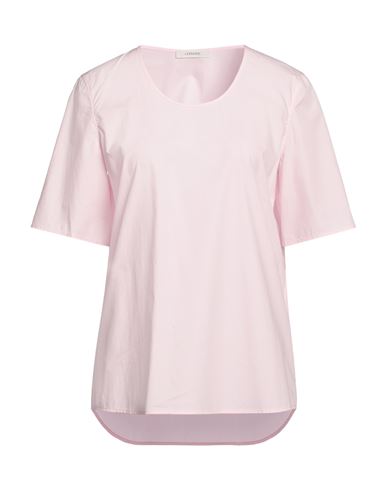 Lemaire Round-neck Short-sleeve Top In Pink