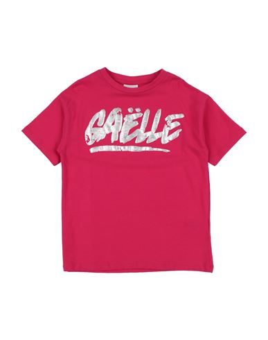 GAELLE PARIS GAËLLE PARIS TODDLER GIRL T-SHIRT FUCHSIA SIZE 6 COTTON, ELASTANE 