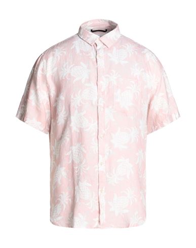 Ploumanac'h Man Shirt Light Pink Size M Linen