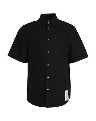 Lanvin Man Shirt Black Size 15 ¾ Cotton