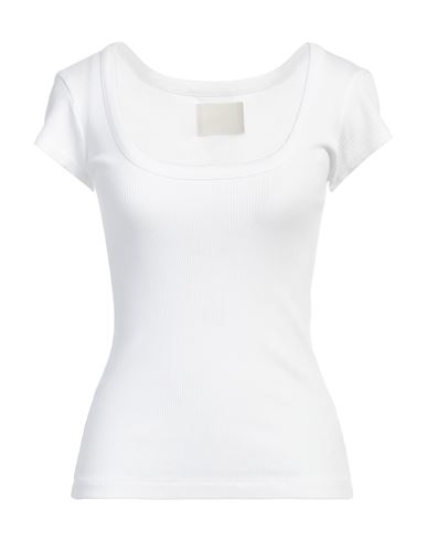 Citizens Of Humanity Woman T-shirt White Size M Organic Cotton, Lyocell, Elastane