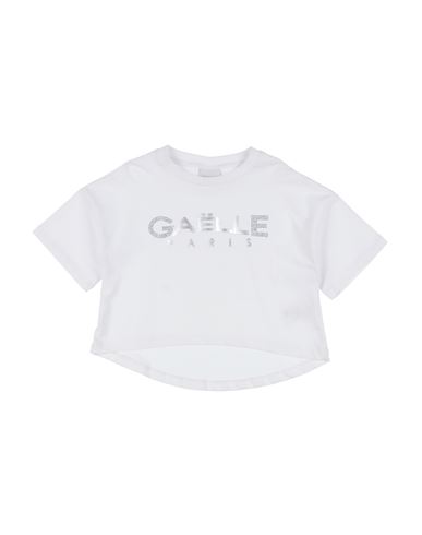 Gaelle Paris Gaëlle Paris Toddler Girl T-shirt White Size 4 Cotton, Elastane In White