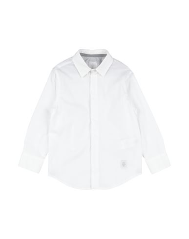 Shop Eleventy Toddler Boy Shirt White Size 4 Cotton